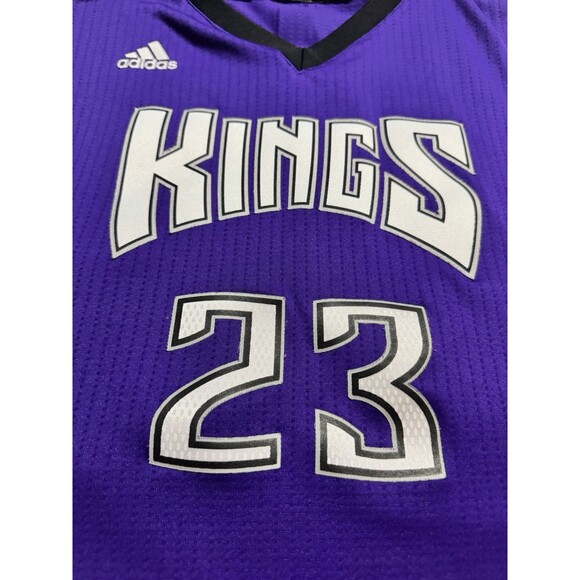 Adidas NBA Swingman Sacramento Kings Purple Jersey Ben McLemore #23 2014 - Picture 2 of 10